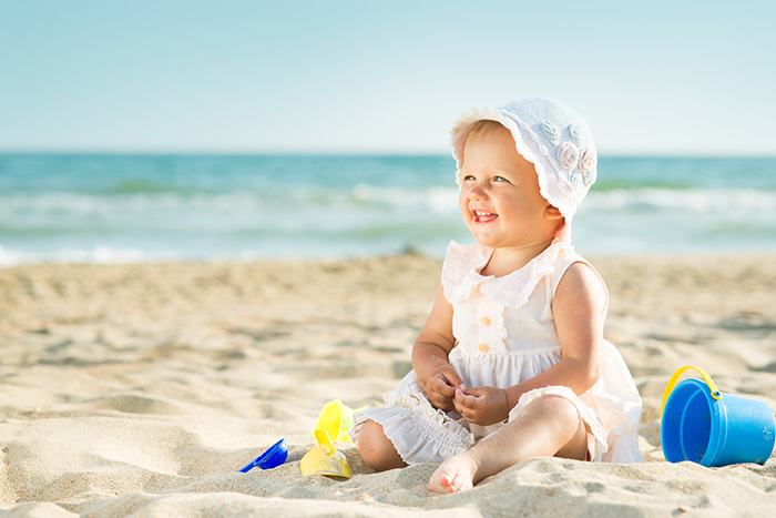 Baby beach clothes sale