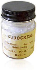 Old historic tub of Sudocrem Antiseptic Healing Cream
